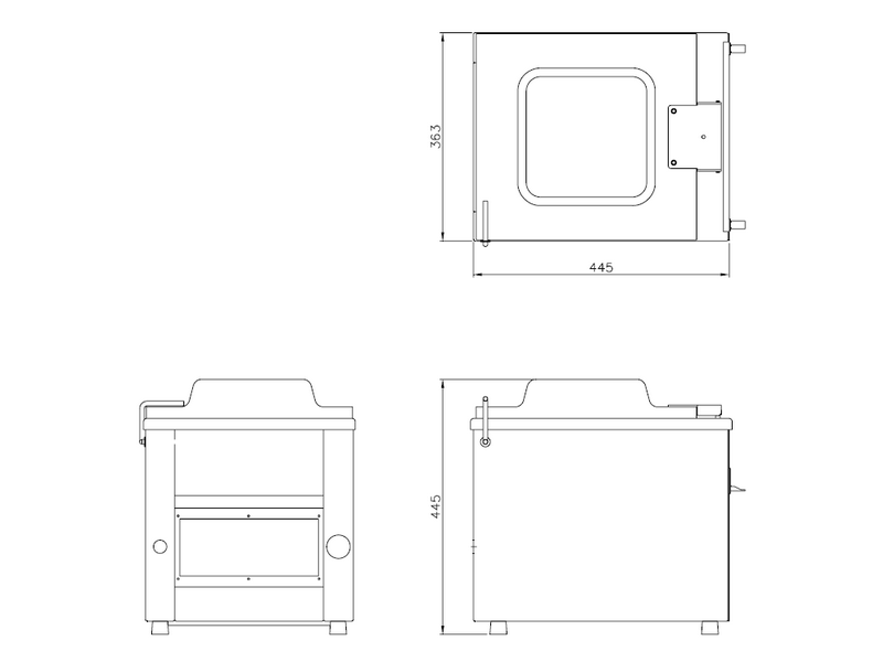 TC-280油式不鏽鋼真空機