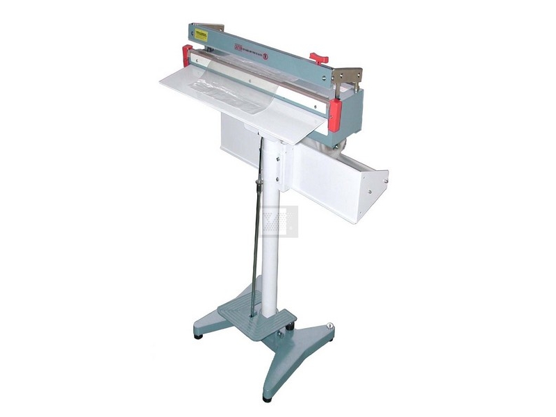 450FC 瞬熱式腳踏附切刀封口機