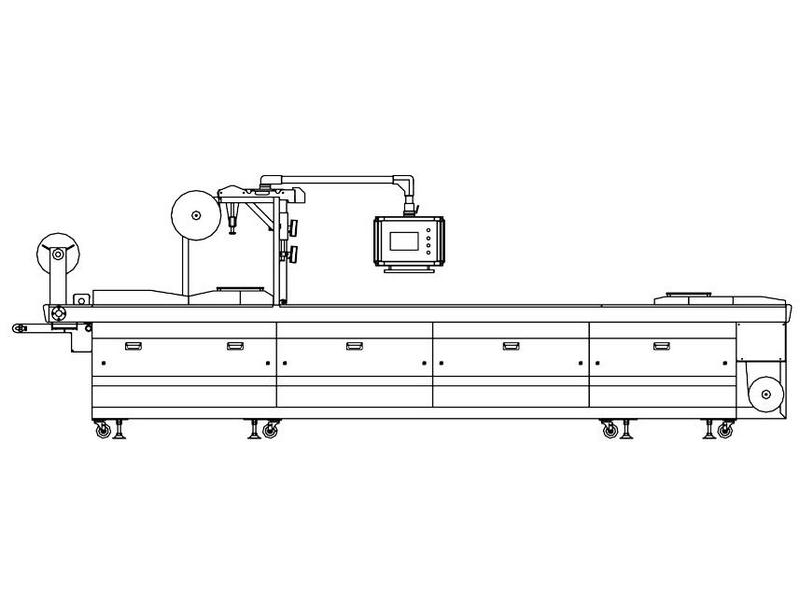 RS-560 自動熱成型真空包裝機