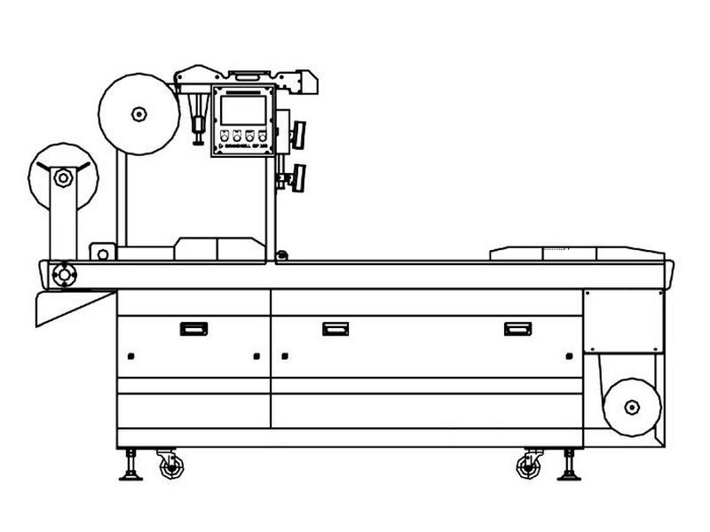 RS-420E 自動熱成型真空包裝機